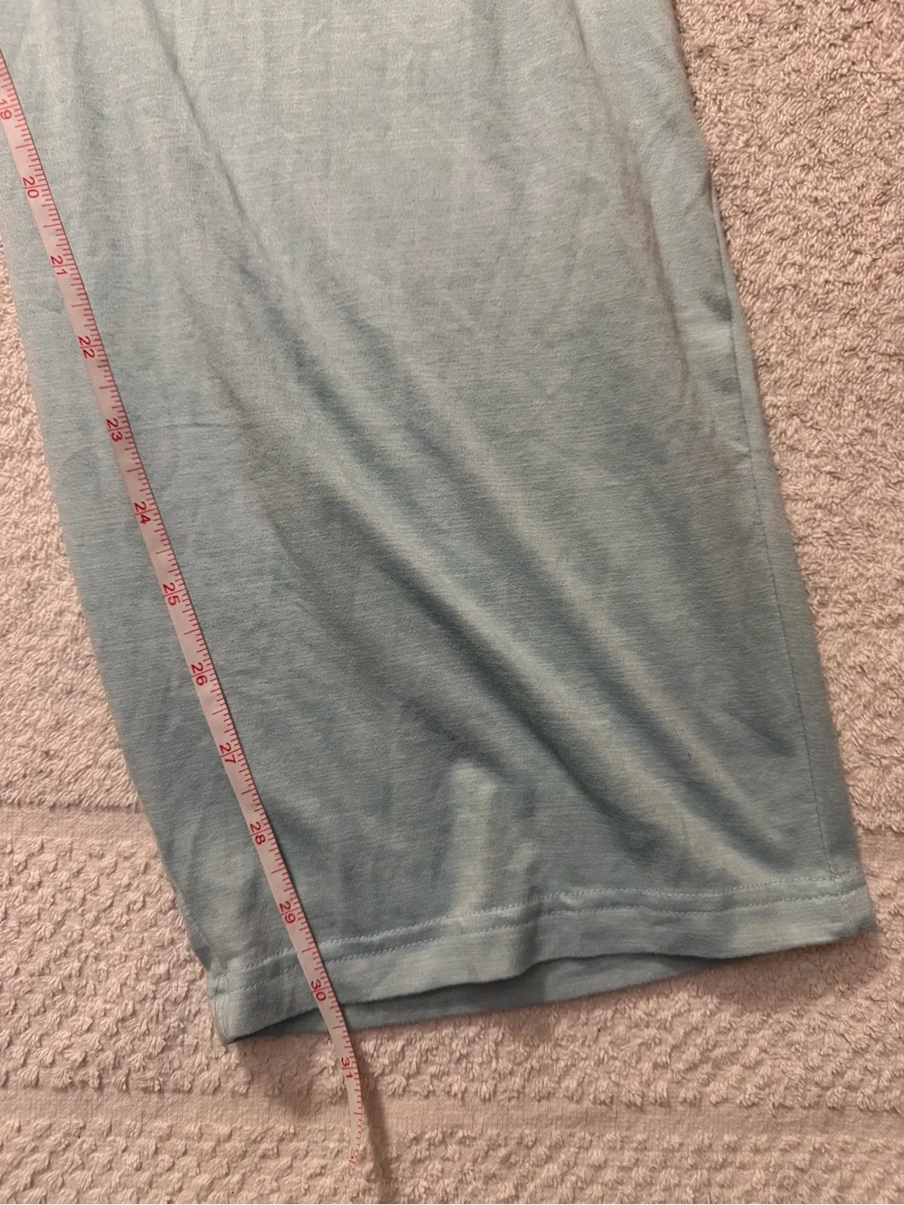 George Light Blue Drawstring Waistband Sleep Pants Pajamas Lounge PJ’s Cozy